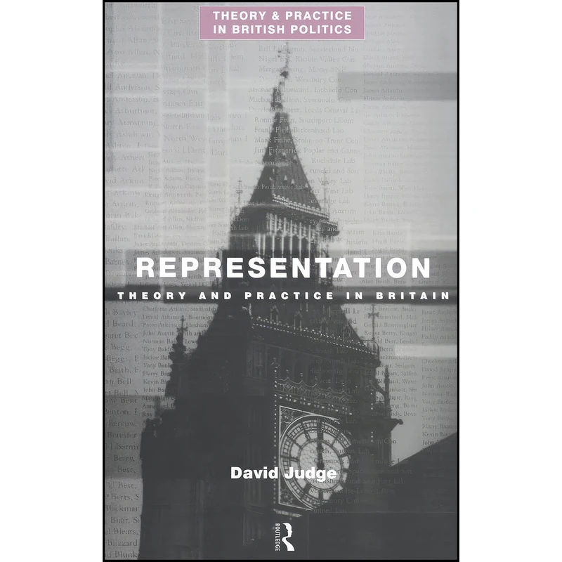 کتاب Representation اثر David Judge انتشارات تازه ها