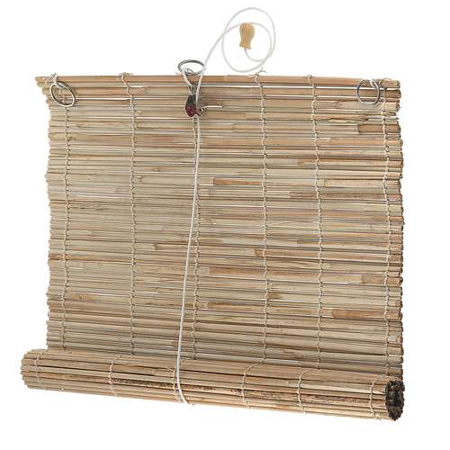پرده کرکره ای مدل حصیرسنتی سایز 150x150 سانتی متر