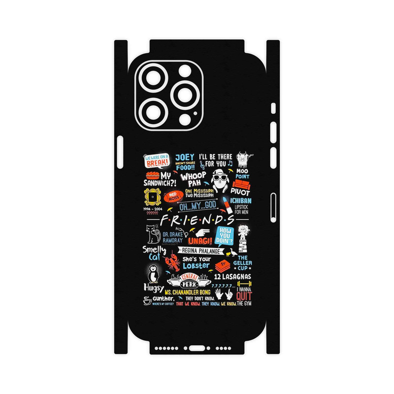 برچسب پوششی ماهوت مدل Friends 2-FullSkin مناسب برای گوشی موبایل اپل iPhone 14 Pro Max