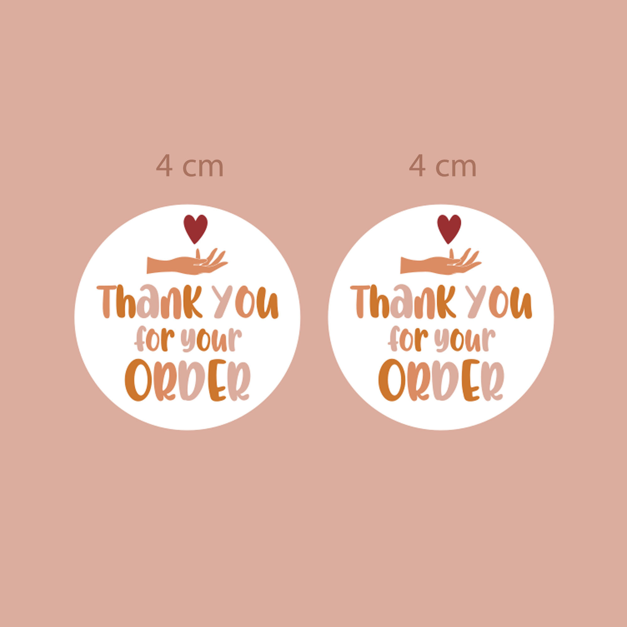 برچسب میو استیکر مدل تشکر از مشتری کد TC01 بسته 20 عددی