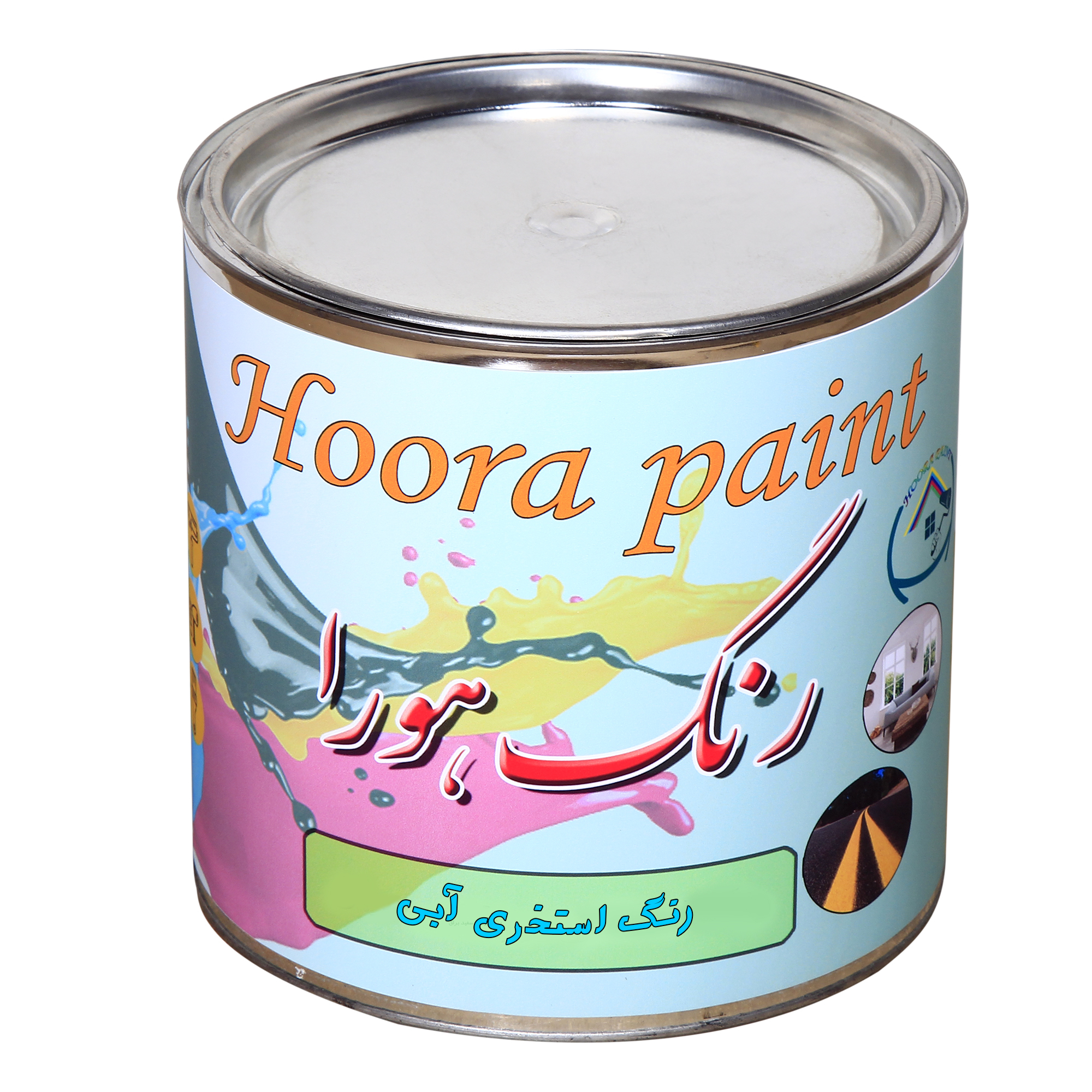  رنگ استخری آبی هورا مدل solvent کد 512 حجم 5 لیتر 