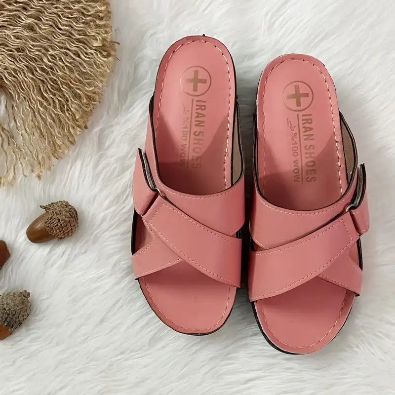 دمپایی طبی زنانه مدل چسبی کد P01