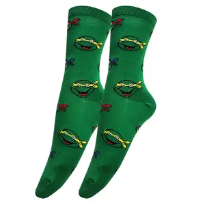 جوراب ساق بلند پسرانه تن پوش هنگامه مدل لاکپشت های نینجا کد LG12