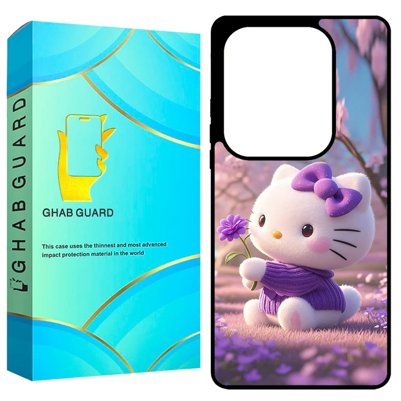 کاور قاب گارد طرح کیتی مدل GCHPN13P مناسب برای گوشی موبایل شیائومی Redmi Note 13 Pro 4G / Poco M6 Pro 4G