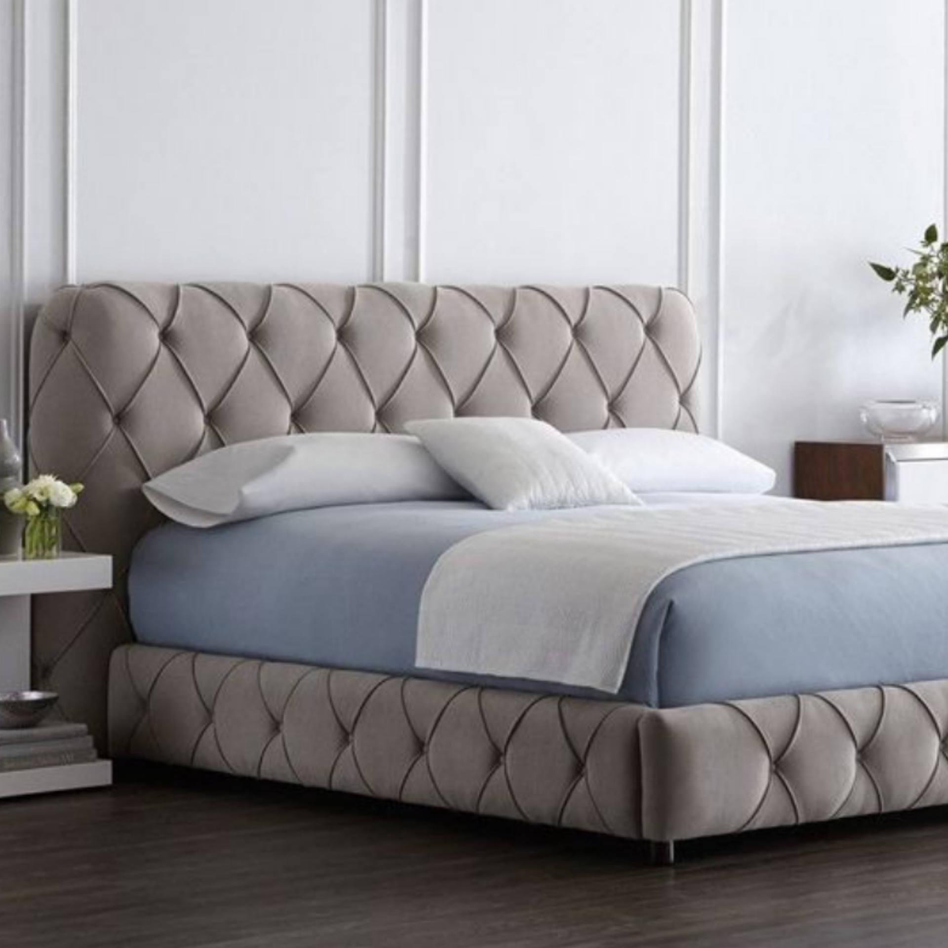 تخت خواب دونفره مدل اصیلا سایز 120×200 سانتی متر