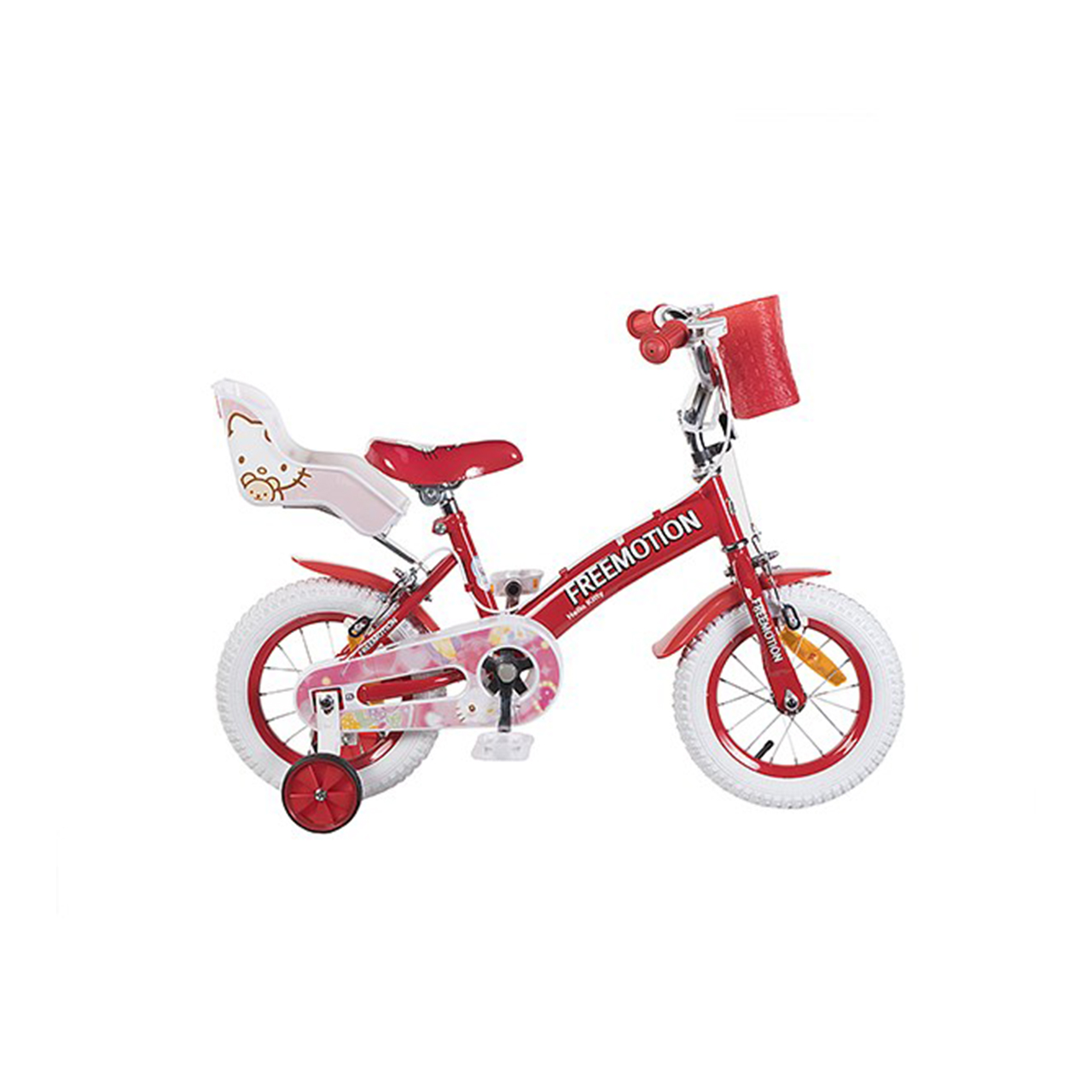 دوچرخه شهری فری موشن مدل Hello Kitty سایز 12 - سایز فریم 17