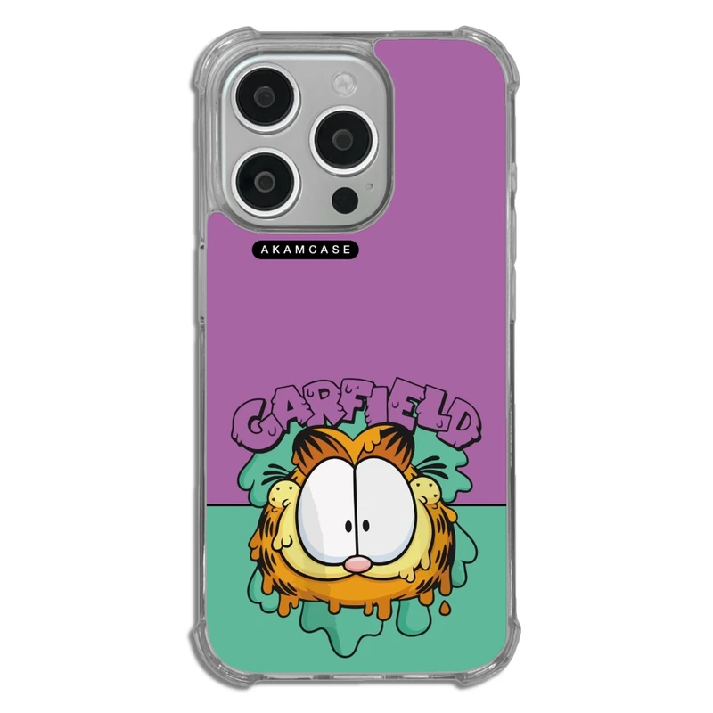 کاور آکام مدل AMC-WTA15PROMAX-GARFIELD3 مناسب برای گوشی موبایل اپل iPhone 15 Pro Max