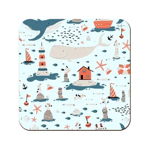 زیر لیوانی لوکسینو مدل دریا کد 81