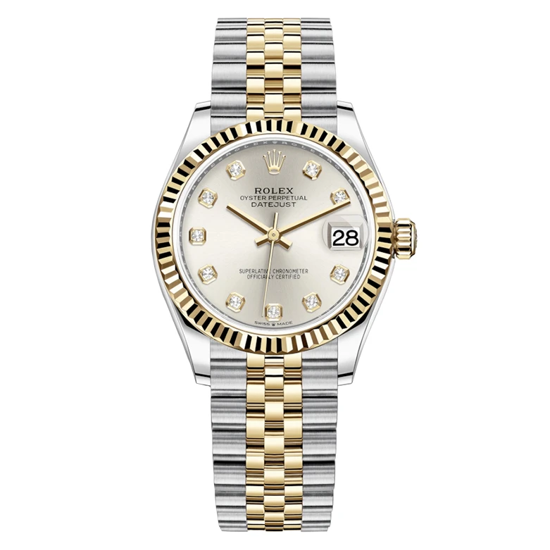 ساعت مچی عقربه ای مدل دیت جاست کد HC3001