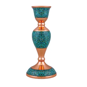 شمعدان فیروزه کوبی مسجدی مدل PH1280