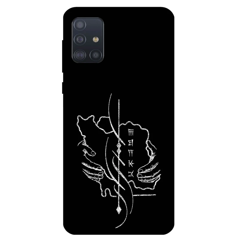 کاور مگافون طرح سرزمین مادری مدل 1627 مناسب برای گوشی موبایل سامسونگ Galaxy A51