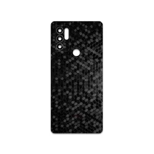 MAHOOT Honey-Comb-Circle Cover Sticker for Motorola Moto G60S