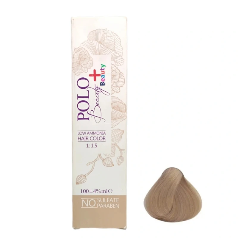 رنگ‌ مو‌ پلو بیوتی شماره 7.75 حجم 100 میلی لیتر رنگ بلوند دارچینی