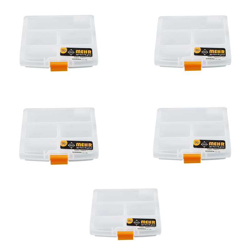 جعبه ابزار مهر مدل ORG-1 بسته 5 عددی جعبه ابزار مهر مدل ORG-1 بسته 5 عددی