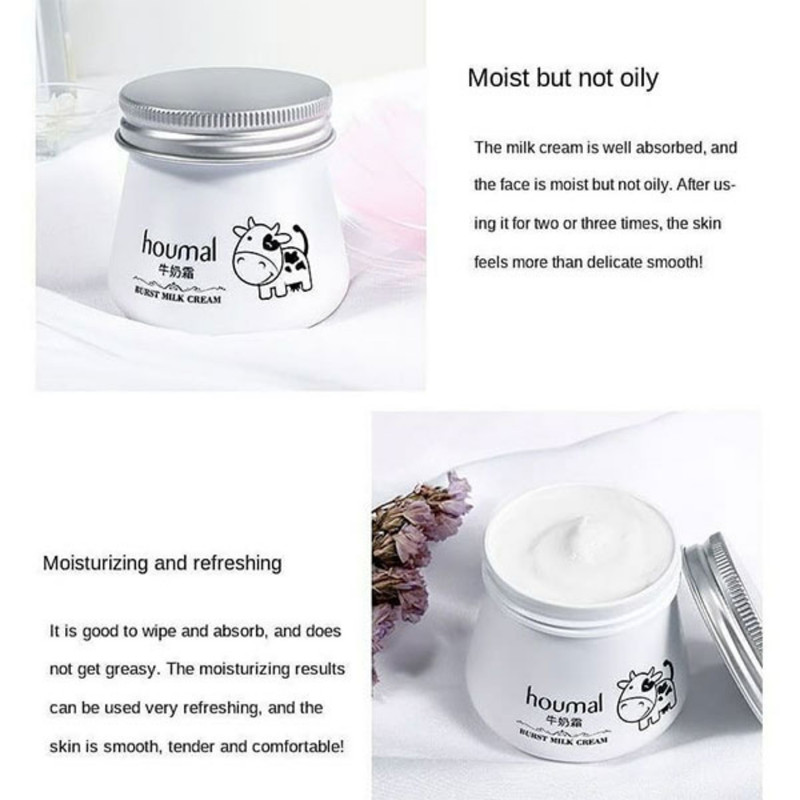 کرم روشن کننده هومال مدل شیر گاو وزن 80 گرم