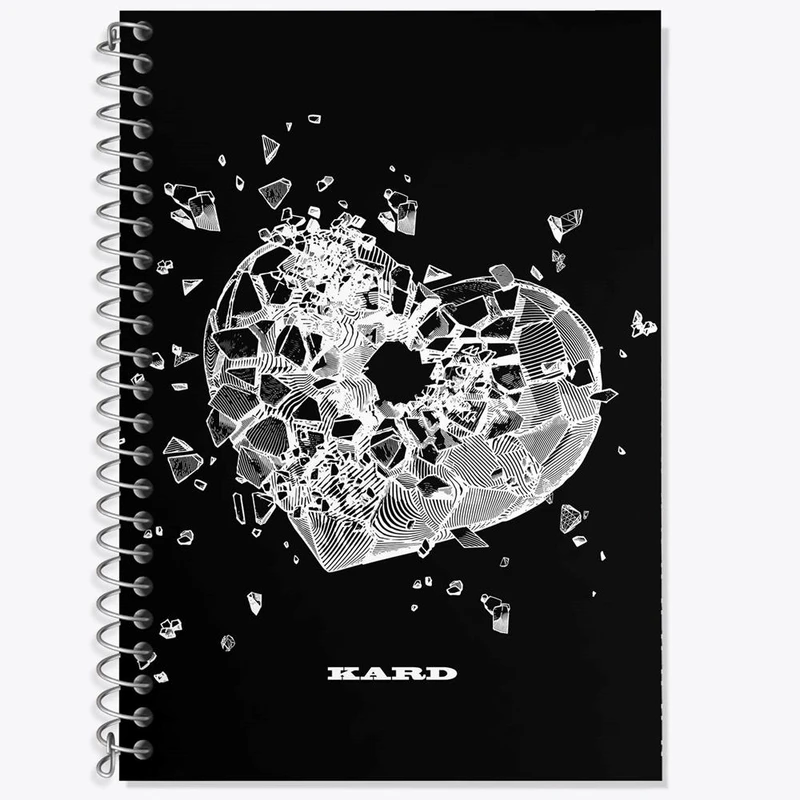 دفتر زبان 50 برگ خندالو مدل سه خط طرح گروه کارد Kard کد 20162