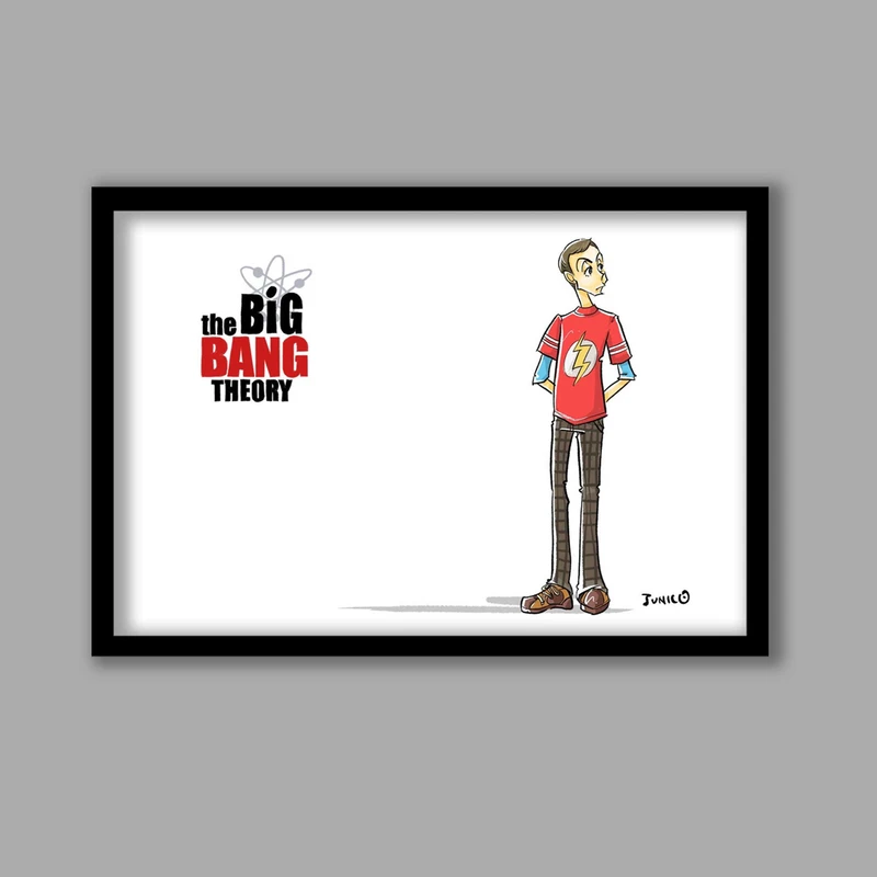 تابلو لیلیان مدل سریال بیگ بنگ تئوری The Big Bang Theory کد LA-G11528-2