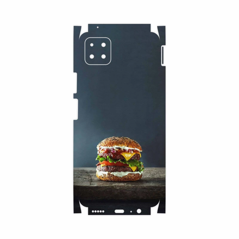 برچسب پوششی ماهوت مدل Hamburger-FullSkin مناسب برای گوشی موبایل هوآوی Nova Y60