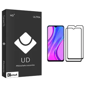 Coconut UD Black Screen Protector For Xiaomi Redmi 9 Pack Of 2