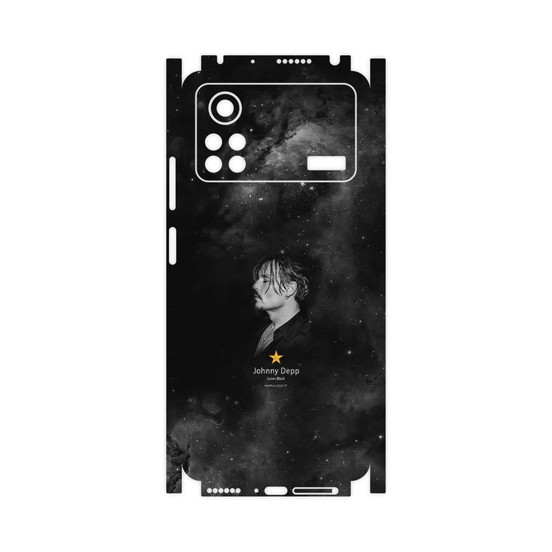 برچسب پوششی ماهوت مدل Johnny Depp-FullSkin مناسب برای گوشی موبایل شیائومی Poco X4 Pro 5G