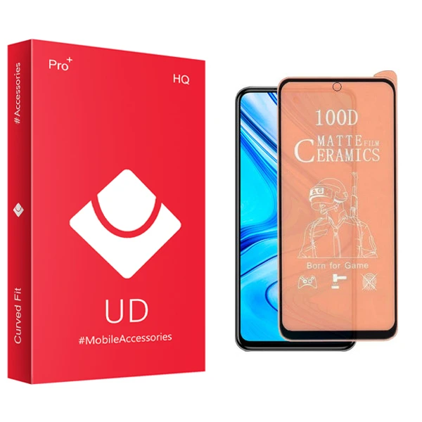 محافظ صفحه نمایش مات یو دی مدل +PRO مناسب برای گوشی موبایل شیائومی Redmi Note 9S