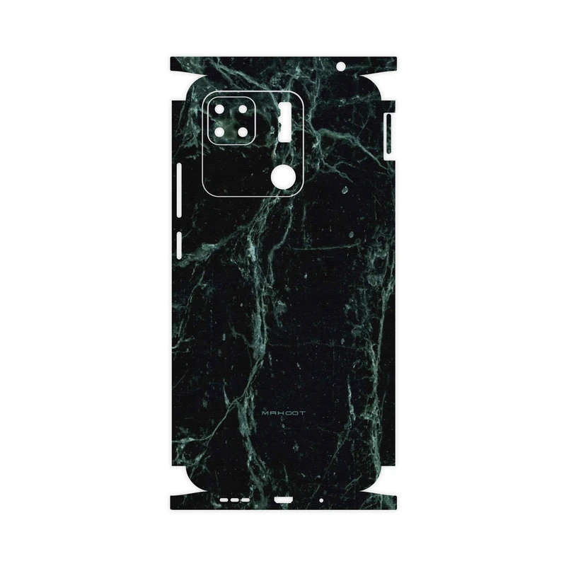 برچسب پوششی ماهوت مدل Graphite-Green-Marble-FullSkin مناسب برای گوشی موبایل شیائومی Redmi 10A