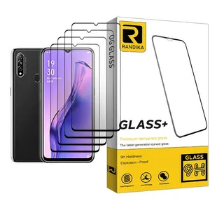 Randika Randika Glass MIX004 Screen Protector For Oppo A8 Pack Of 4