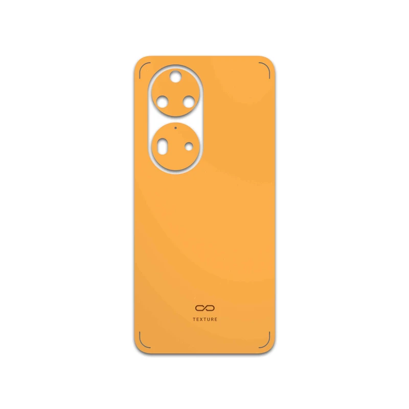 برچسب پوششی ماهوت مدل Matte-Orange مناسب برای گوشی موبایل هوآوی P50 Pro
