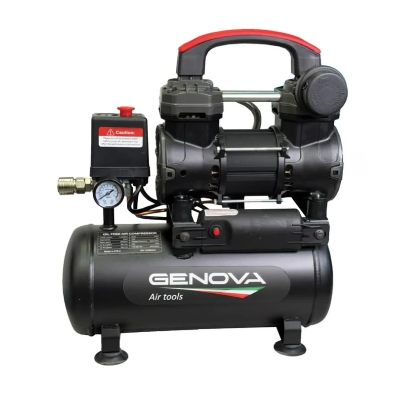 کمپرسور باد جنوا مدل GENOVA 2‑1390BF24 ظرفیت 24 لیتر