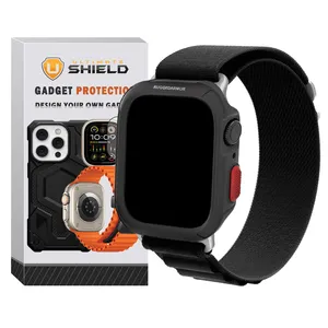 بند آلتیمیت شیلد مدل Alpine Rugged مناسب برای اپل واچ سری 9 سایز 45mm به همراه کاور