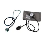 فشارسنج عقربه ای هونسان مدل HS-20A با گوشی طبی، سایز بازو 22 تا 40 سانتی‌متر، دارای حافظه 64 تایی برای 6 کاربر، نمایشگر بزرگ LED، سنجش ضربان قلب، تشخیص آریتمی، تنظیم تاریخ و زمان، منبع تغذیه برق و باتری و کیف همراه