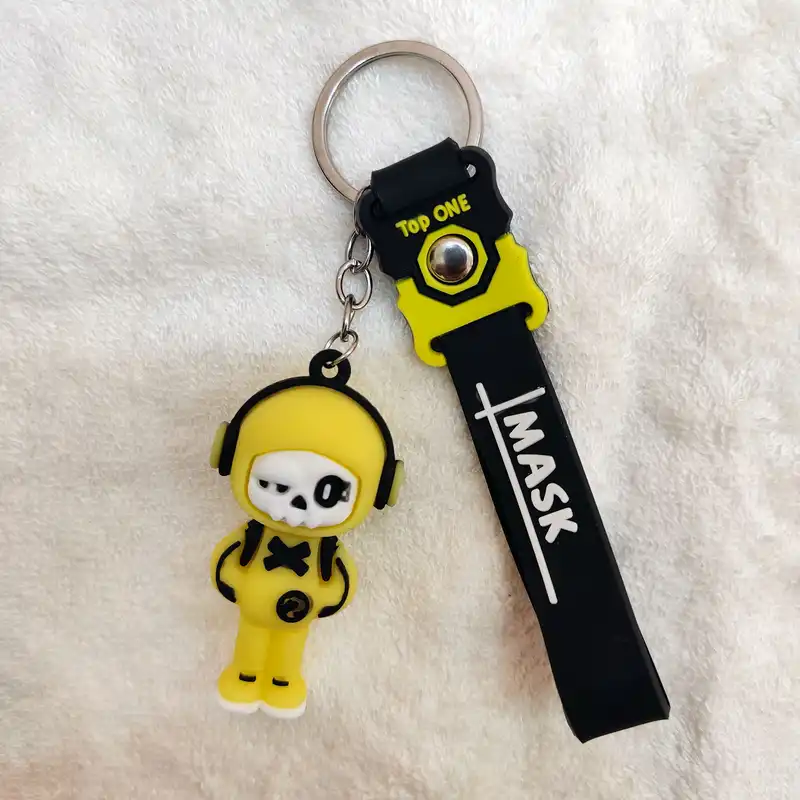 جاکلیدی مدل سیلیکونی طرح اسکلت آدم کد DB20