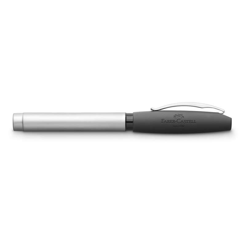 خودنویس فابر کاستل مدل Essentio Fountain Pen, Matte Chrome-Plated - Fine