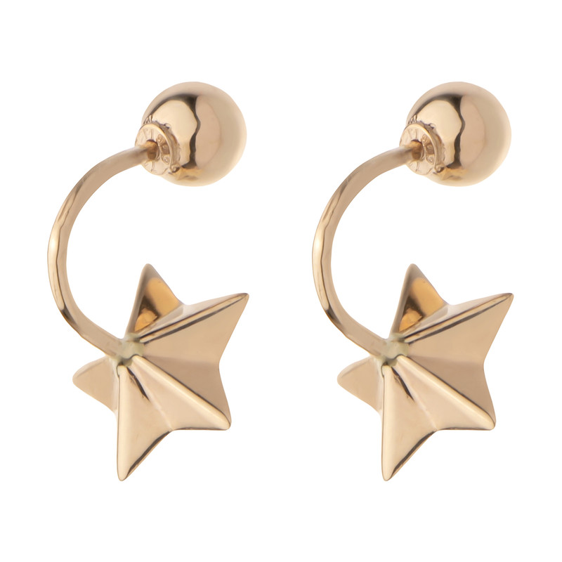 گوشواره طلا 18 عیار زنانه مایا ماهک مدل ME1188 - 4