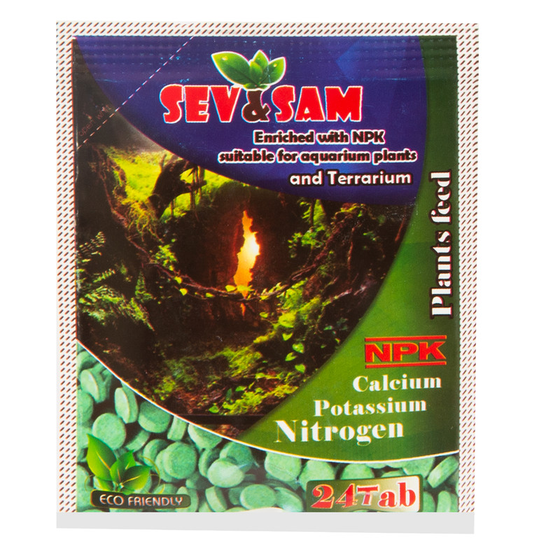 قرص مکمل گیاهان سو و سم مدل NPK بسته 24 عددی