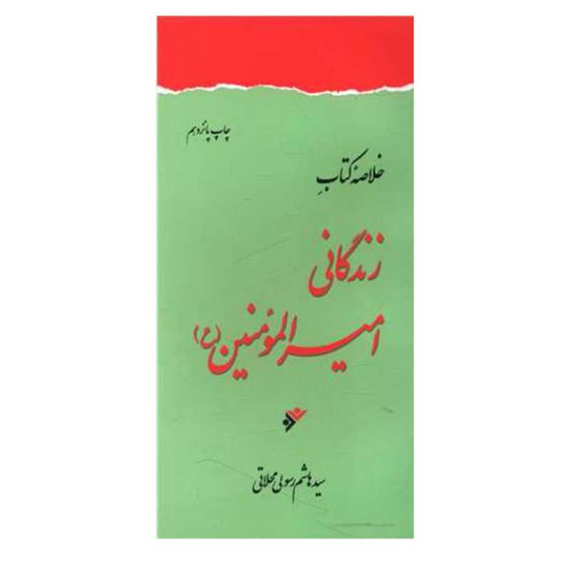 کتاب خلاصه زندگانی امیرالمومنین اثر هاشم رسولی محلاتی انتشارات دفتر فرهنگ اسلامی 