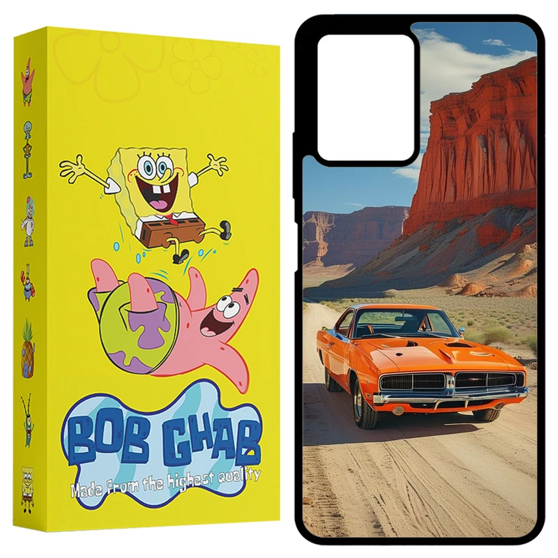 کاور باب قاب طرح ماشین مدل BCPN125 مناسب برای گوشی موبایل شیائومی Redmi Note 12 5G / Poco X5