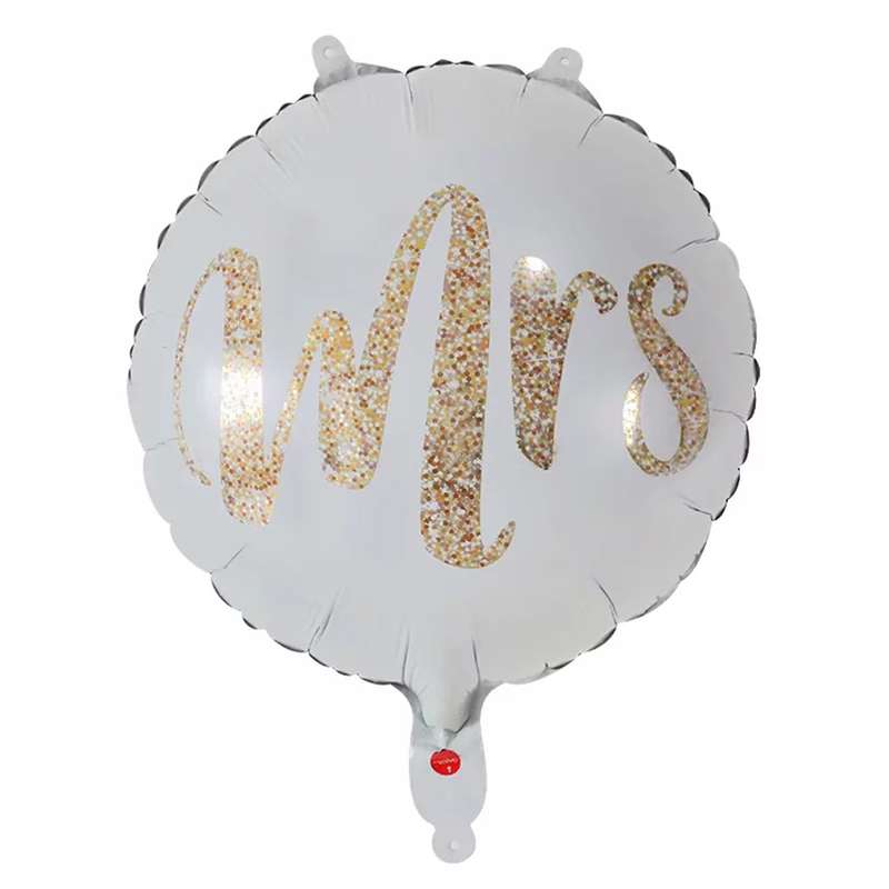 بادکنک فویلی لاکی بالونز مدل white Mrs