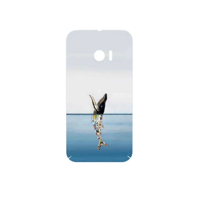 برچسب پوششی ماهوت مدل Collage of Sea Trash مناسب برای گوشی موبایل اچ تی سی 10