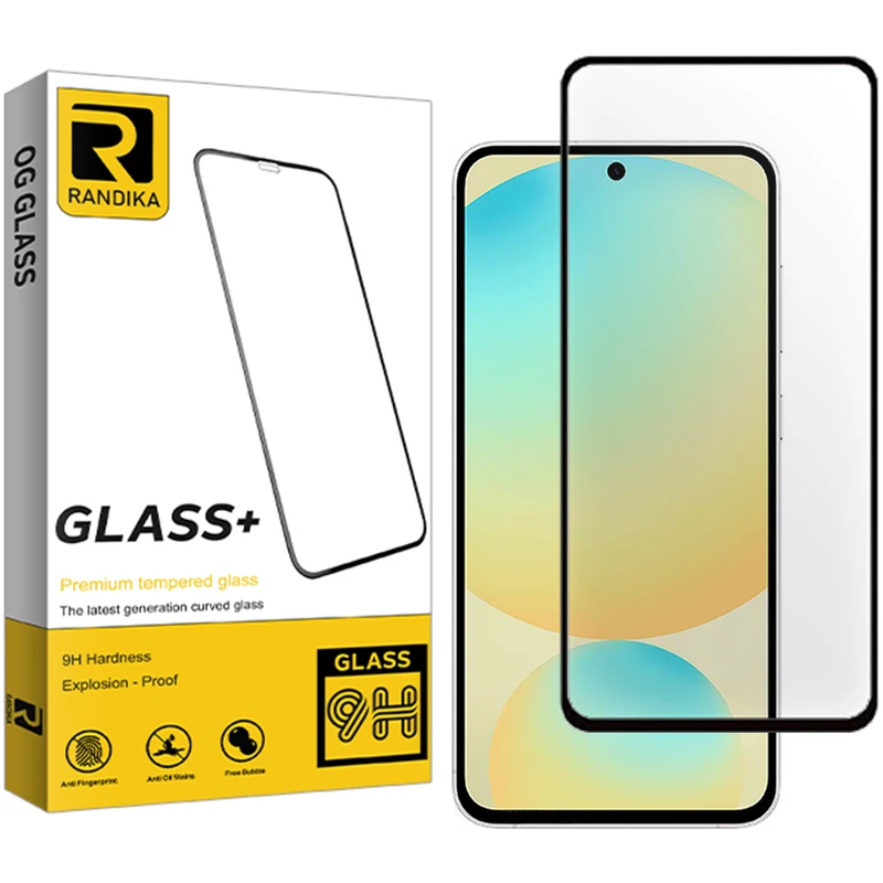 محافظ صفحه نمایش شیشه ای راندیکا مدل Premium Full مناسب برای گوشی موبایل سامسونگ Galaxy A35 / Galaxy A55 / Galaxy S24 FE