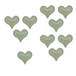 سنگ تزیینی مدل قلب شب تاب بسته 10 عددی
