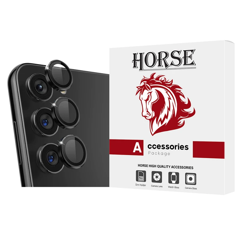 محافظ لنز دوربین هورس مدل RINGHOR مناسب برای گوشی موبایل سامسونگ Galaxy S23 FE 5G