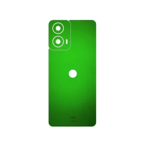 MAHOOT Metallic-Green Cover Sticker for Motorola Moto G24