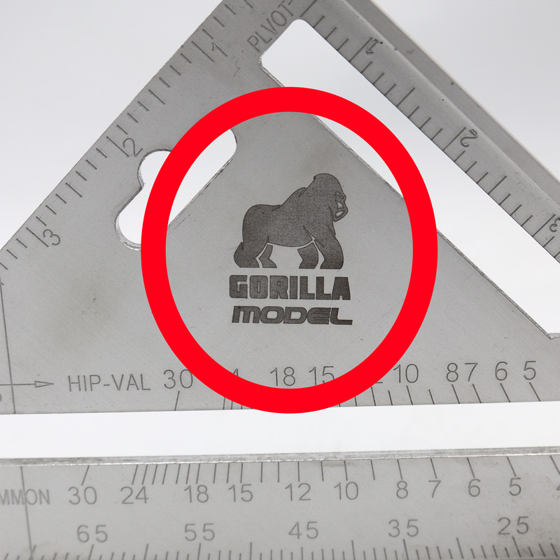 گونیا مدل گوریلا کد YP-07INCH سایز 18 سانتیمتر گونیا مدل گوریلا کد YP-07INCH سایز 18 سانتیمتر