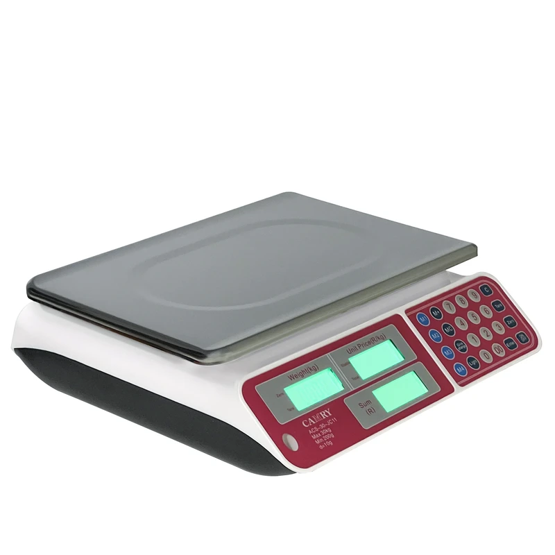 عکس شماره 2 : ترازو فروشگاهی کمری مدل jc11-lcd-30kg