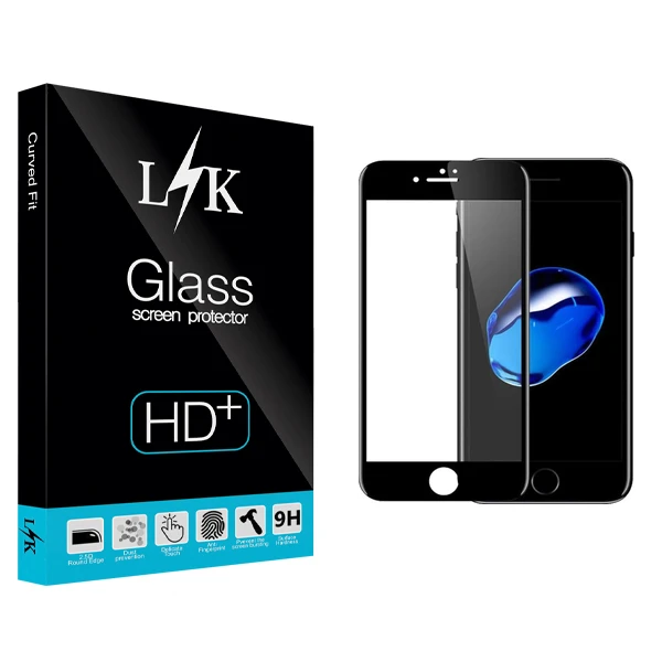 محافظ صفحه نمایش ال کی مدل +HD مناسب برای گوشی موبایل اپل iPhone 7 / 8