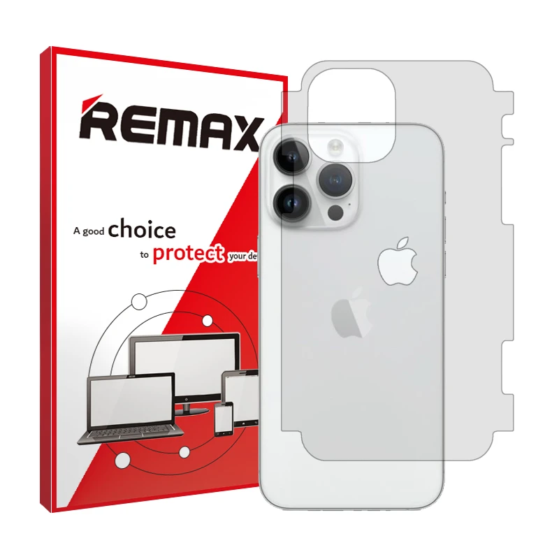 محافظ پشت گوشی شفاف ریمکس مدل HyGEL مناسب برای گوشی موبایل اپل iPhone 14 Pro Max