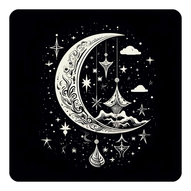 مگنت کاکتی طرح ماه و ستاره مدل mp51712