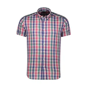 پیراهن آستین کوتاه مردانه کیکی رایکی مدل MBB20169-334