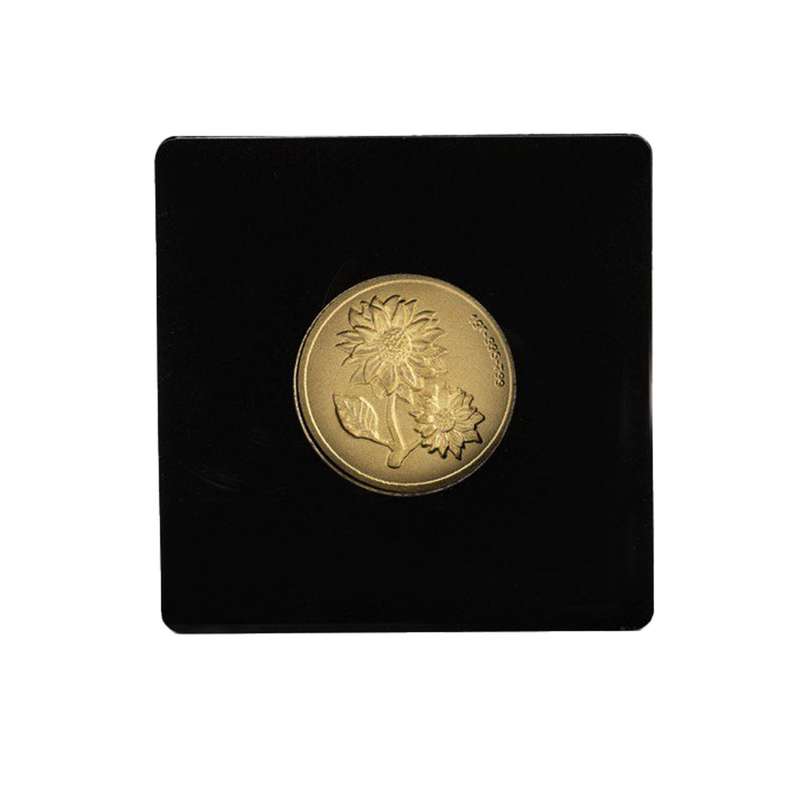 شمش طلا 24 عیار پرنیا مدل گل داوودی